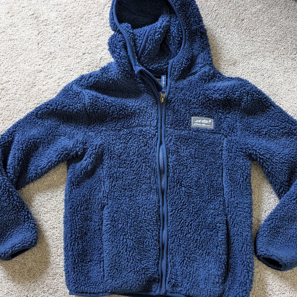 Eddie Bauer Kids Blue Fleece Jacket